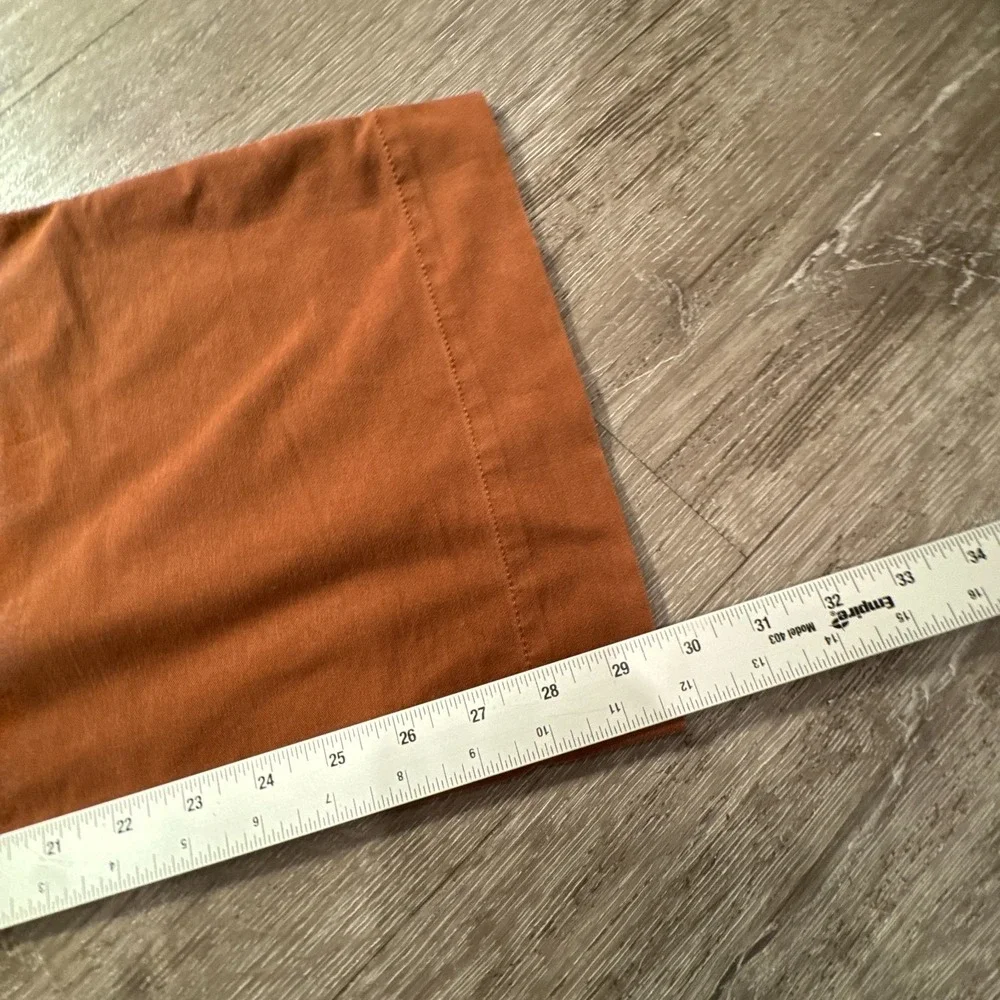 Lululemon City Sleek Pants Womens‎ 28 Brown Twill Wide Leg Commuter Gorpcore